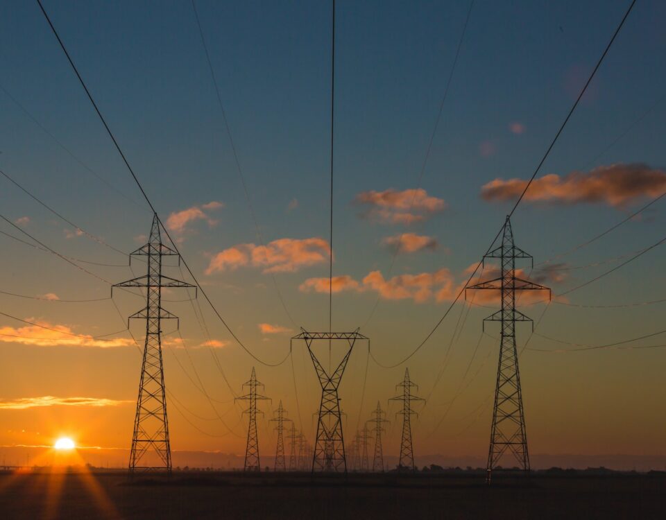 Torres de energia elétrica