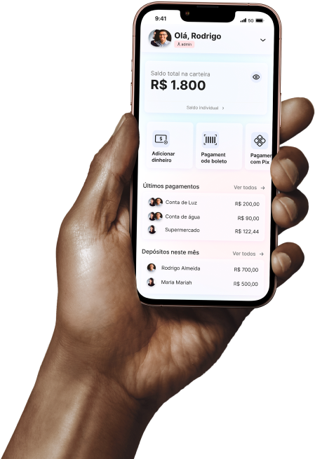 Baixe o App - Divisão de Contas App de conta conjunta digital - Cumbuca